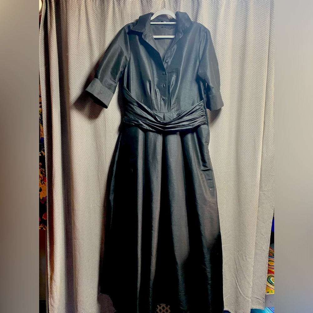 Black formal gown